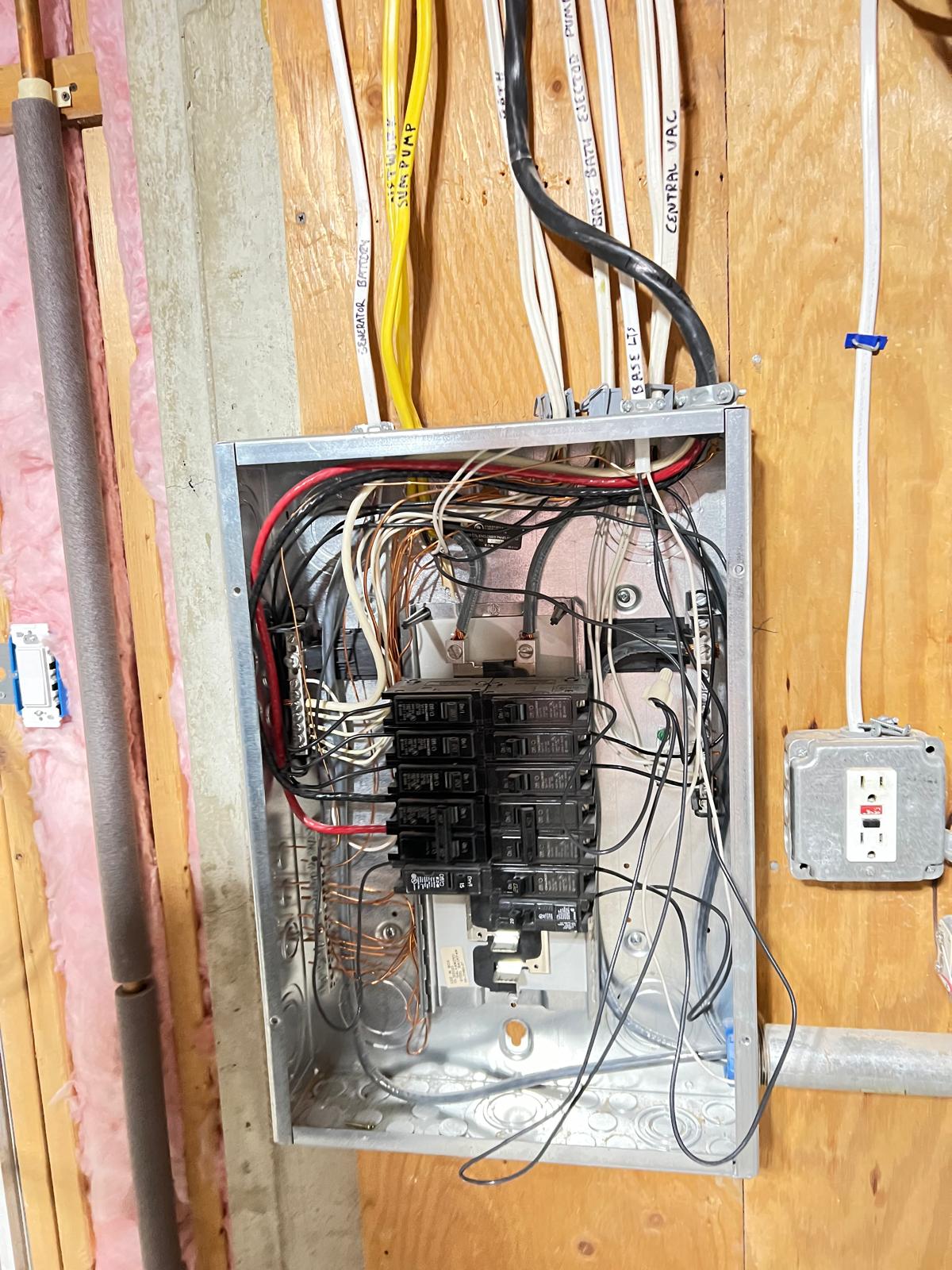 Panel upgrade
