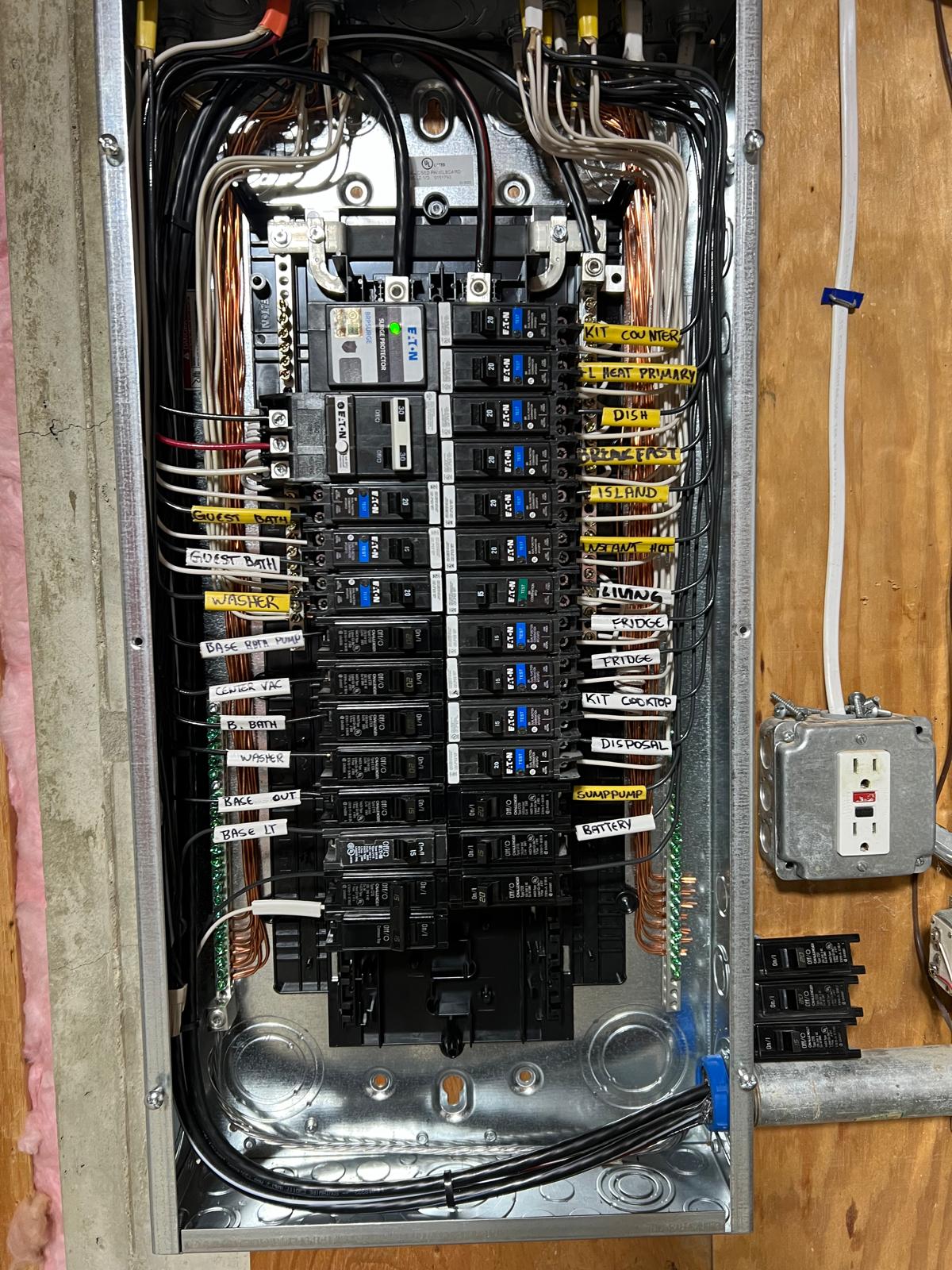 Panel upgrade by Alan Liberato
