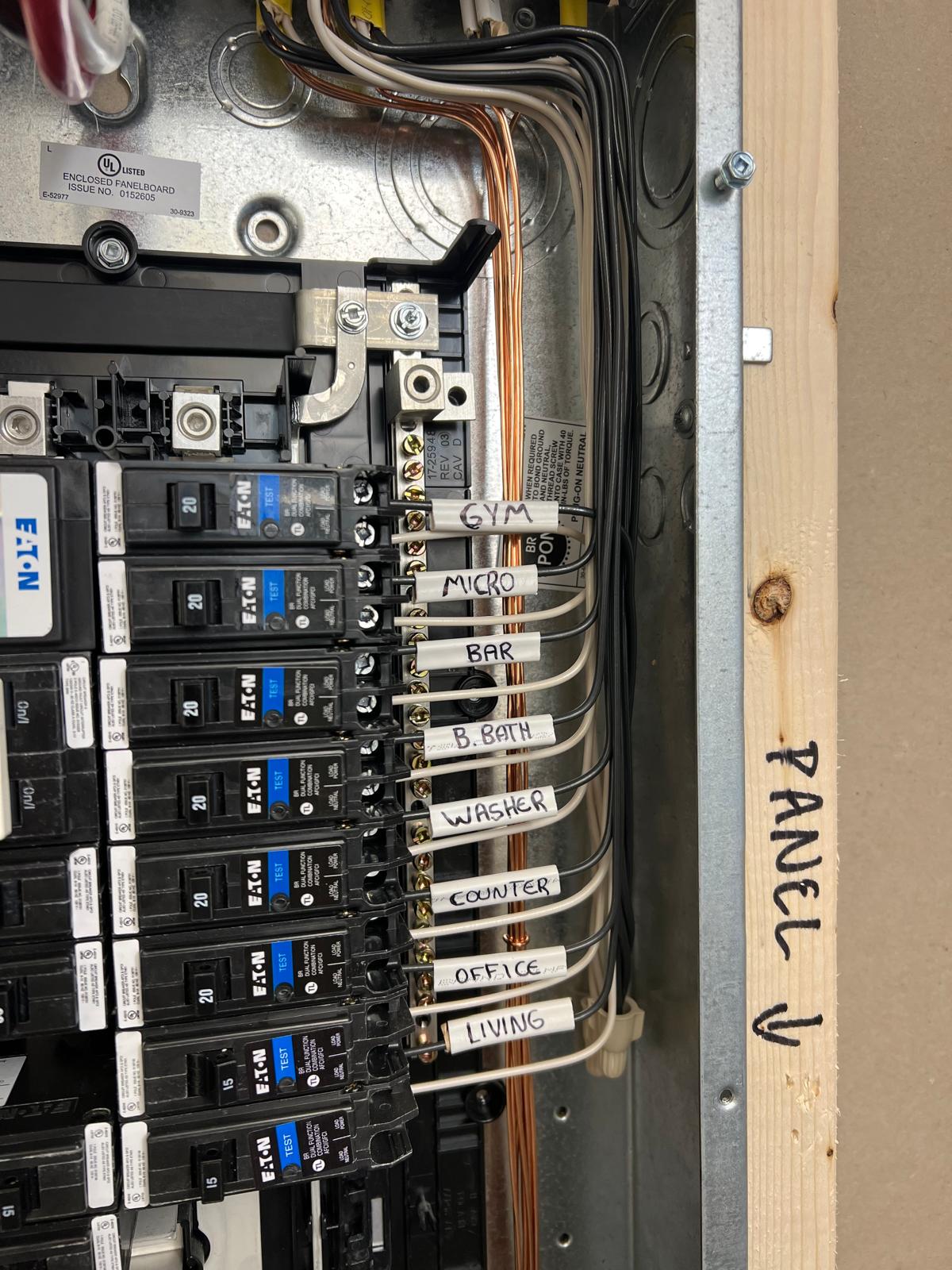 Clean wiring