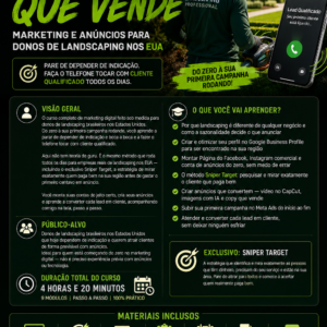 Landscaping que Vende!  Marketing e Anúncios para Donos de Landscaping nos EUA